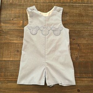 Stitchy Fish Smocked Mickey Mouse Jon Jon